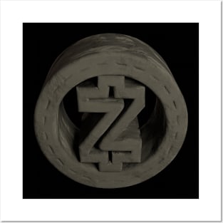 3D Zcash - Stone Posters and Art
